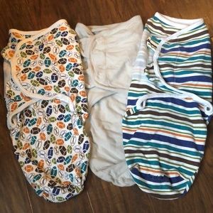 Summer Brand baby swaddles, size Small (7-14lbs)